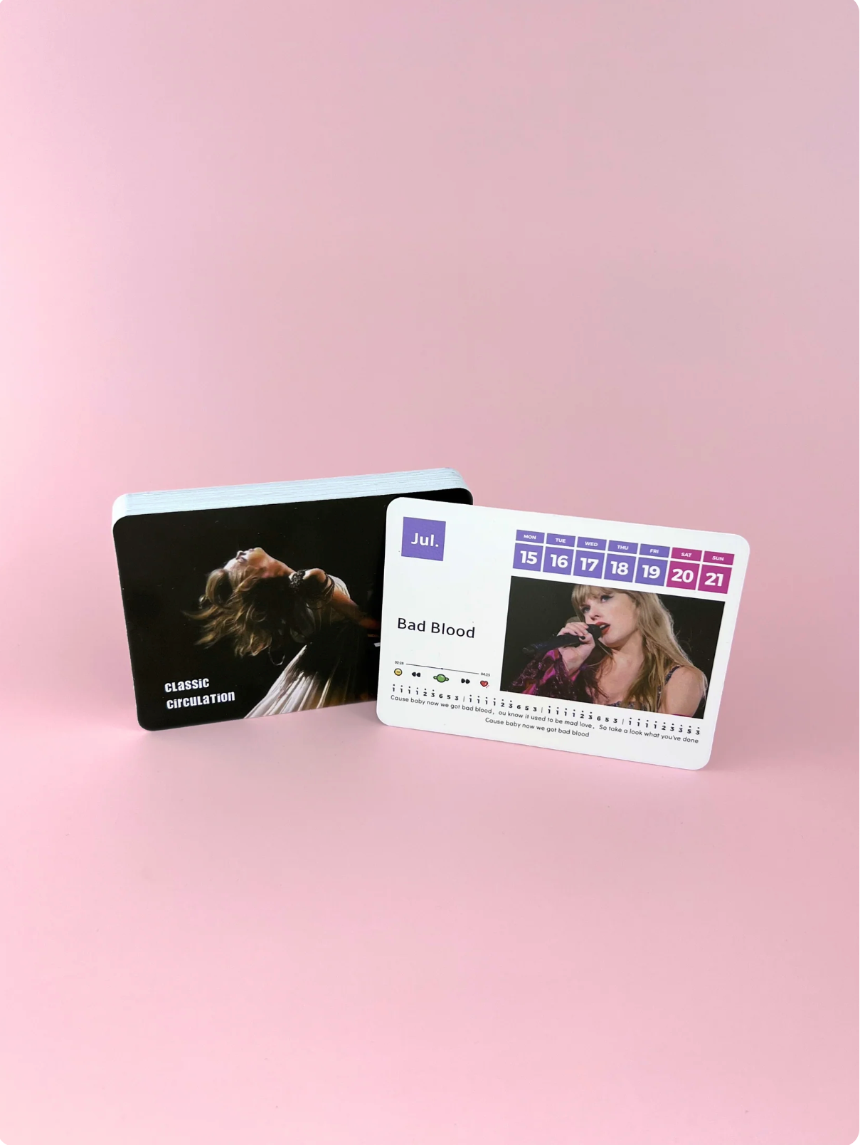 Artist Song Cards