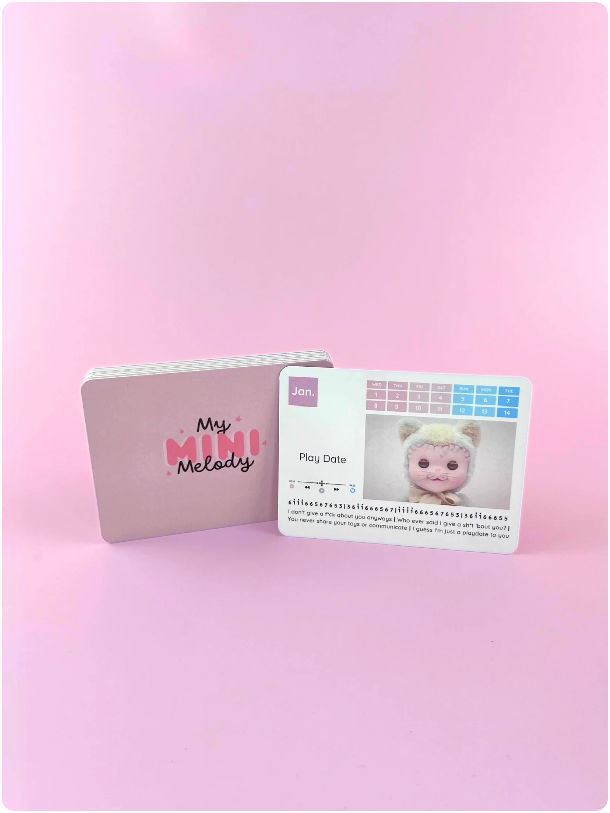 Artist Song Cards