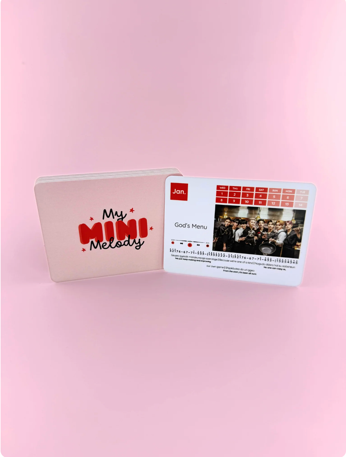 Artist Song Cards
